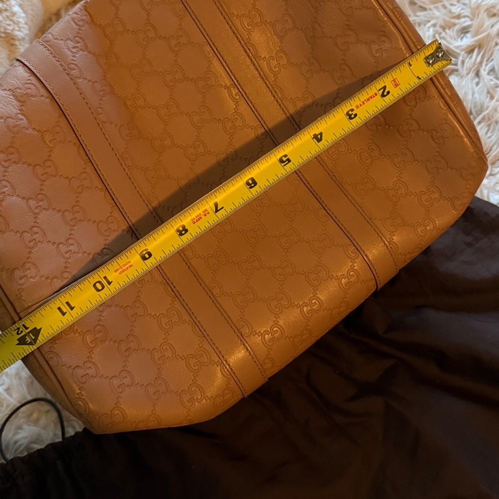 Gucci Women's Brown Leather Satchel - Picture 10 of 16